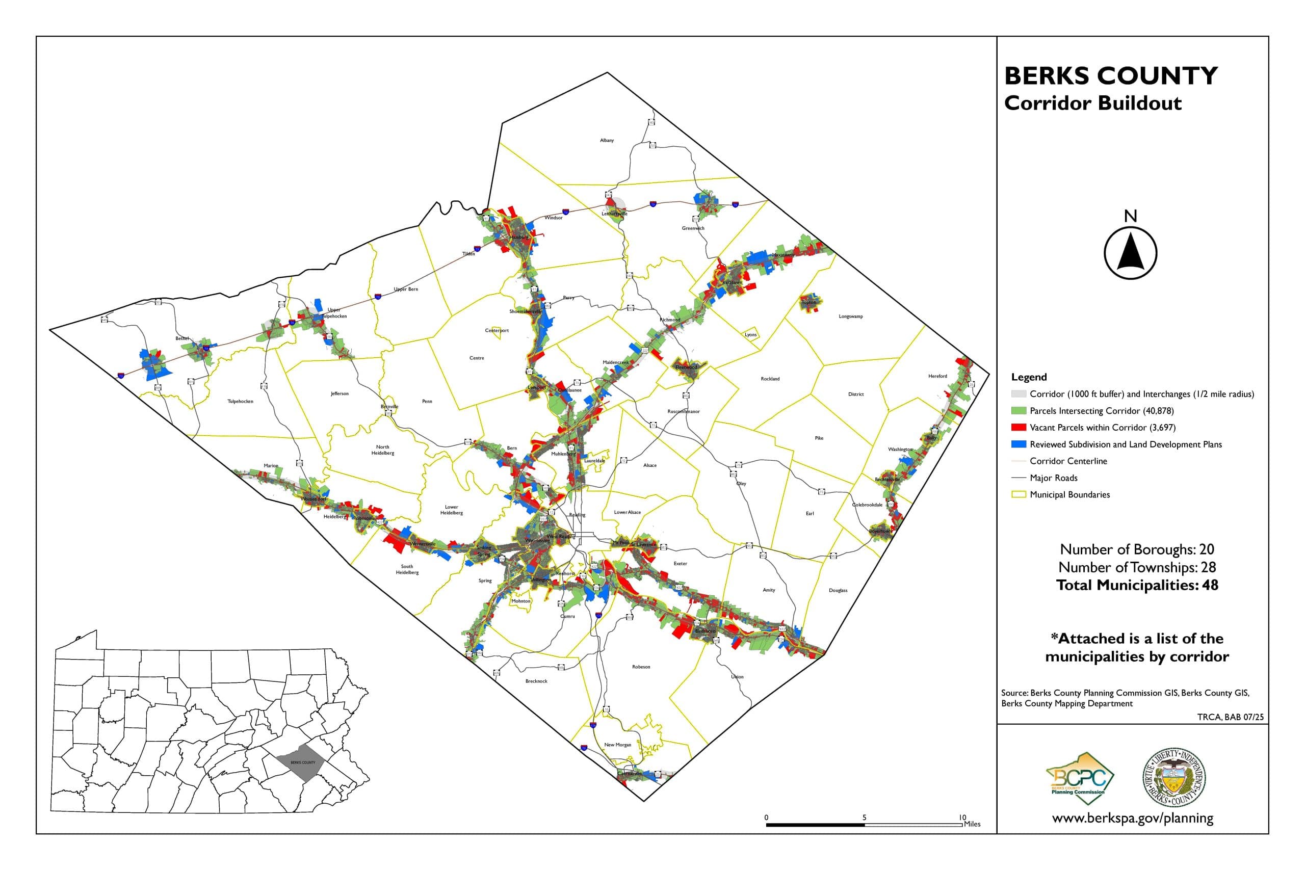 Imagine Berks Corridor Build Out