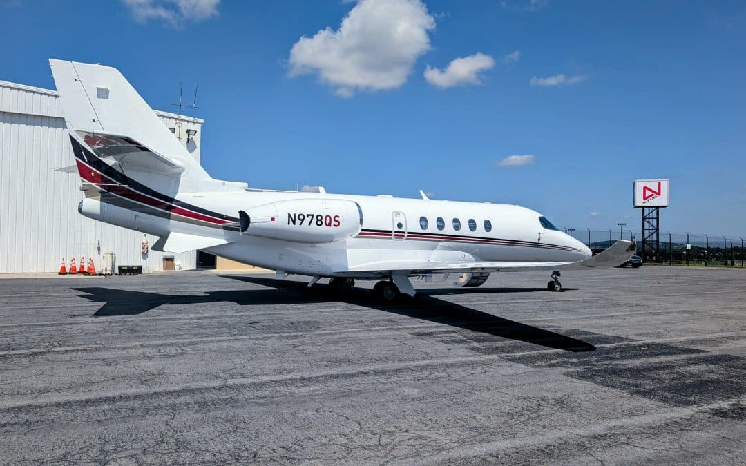 NetJets Lands at Reading Regional Airport