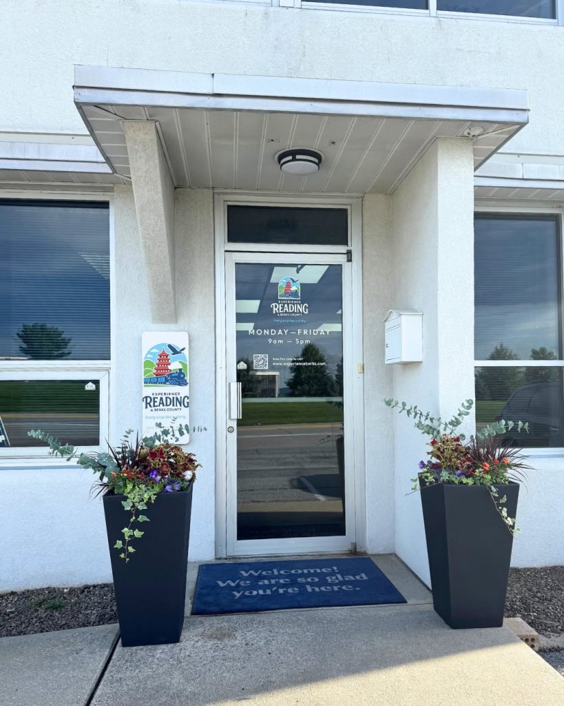 A photo of the new office location of Experience Reading & Berks County 